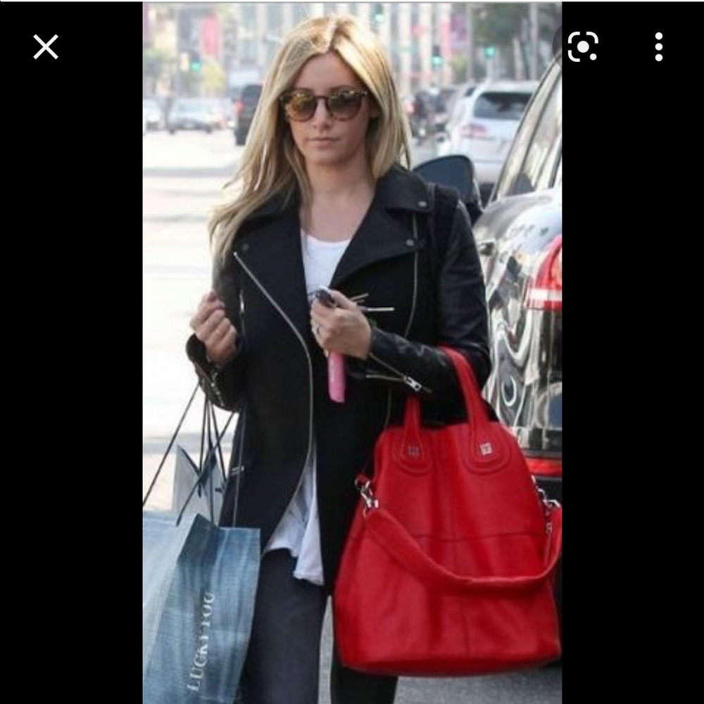 Authentic Givenchy Red Handbag - image 8